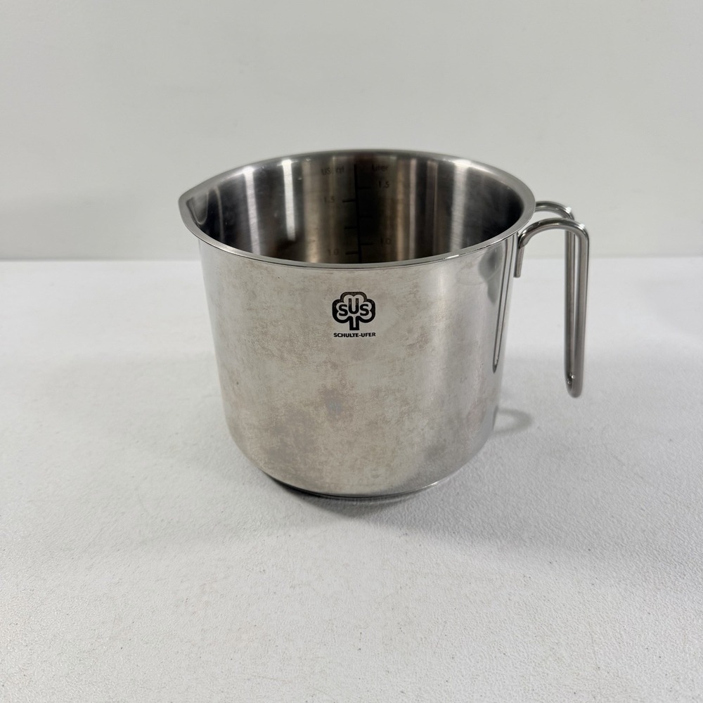 Schulte-Ufer Milk Pot Boil Pot Premium Stainless Steel 1.5L - 1.5QT  HF2105